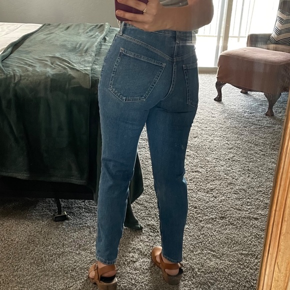 Old Navy women’s high rise O.G. Straight Jean - Picture 4 of 5